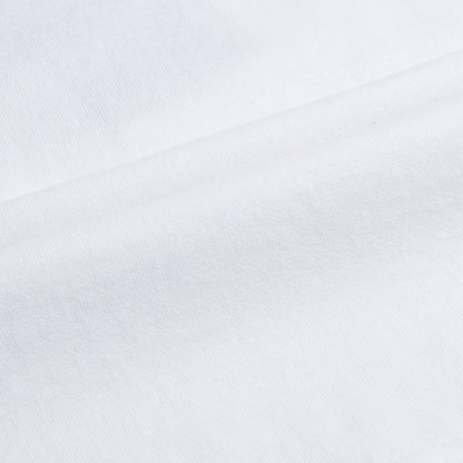 Girls White Cotton T-shirt