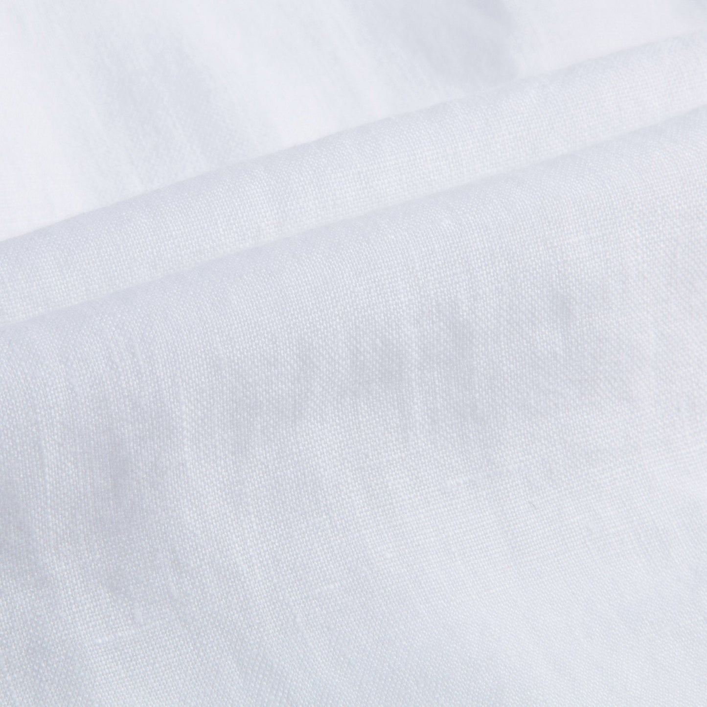 女童白色亚麻连衣裙