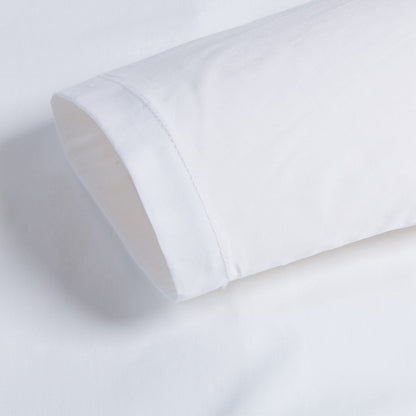 Girls White Lace Cotton T-shirt