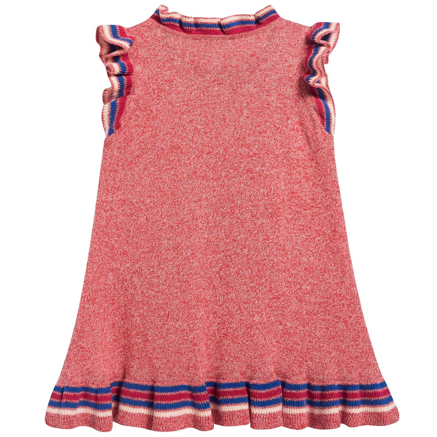 Girls Strawberry Cotton Knitwear Dress