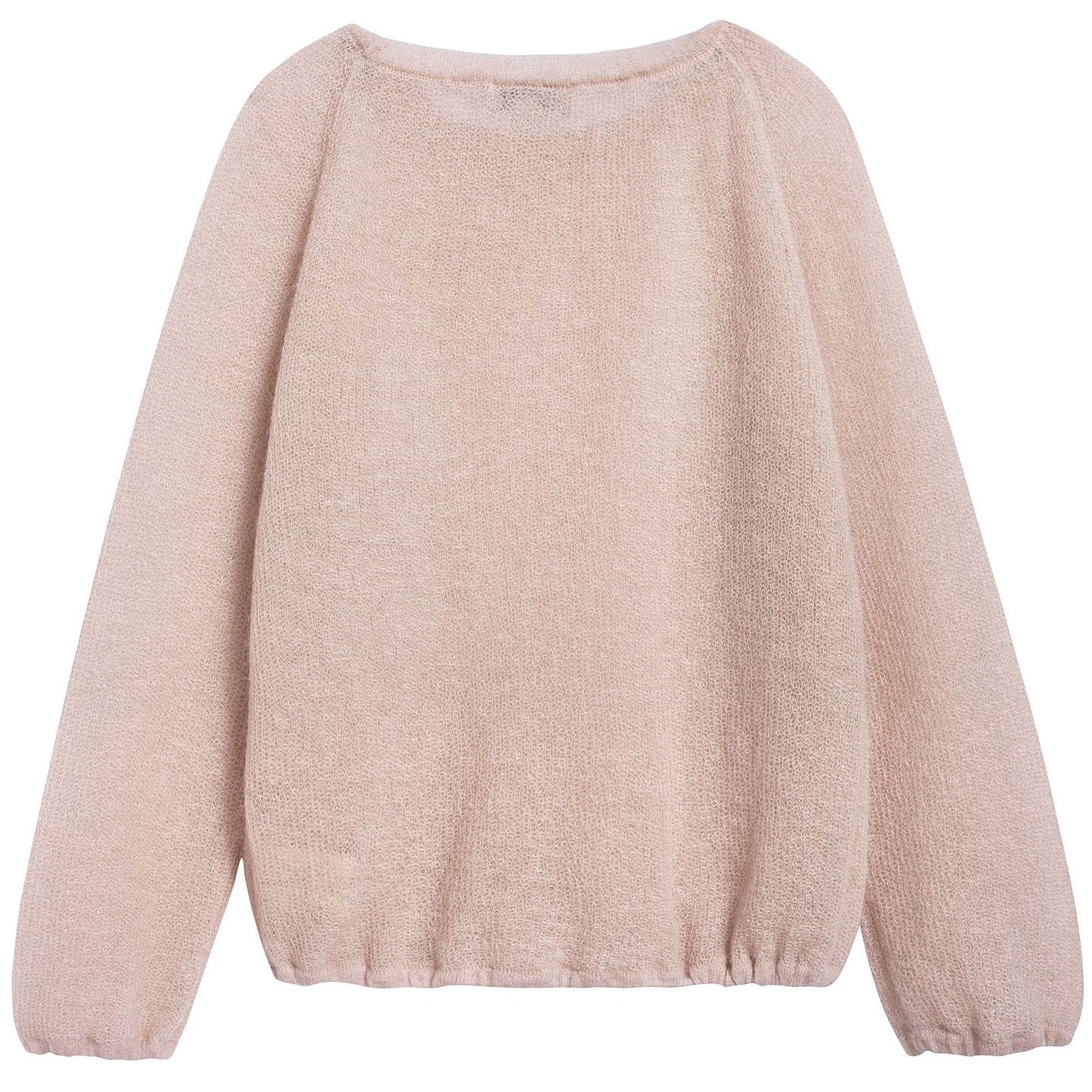 Girls Sand Knitwear Jumper