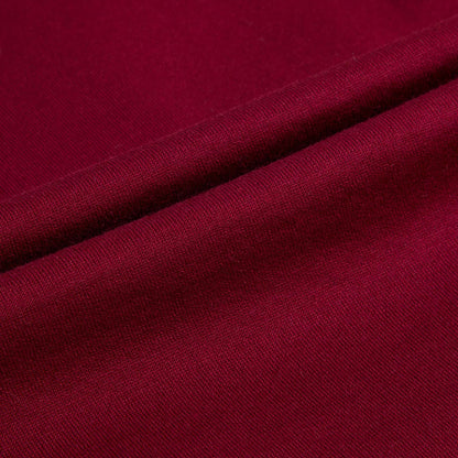 Girls & Boys Dark Red Tiger Cotton T-shirt