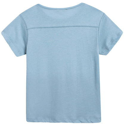 Boys & Girls Cornflower  Cotton  Jersey  T-shirt