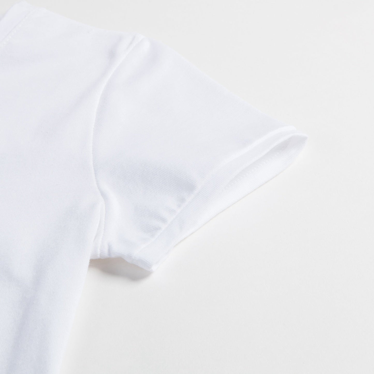 Girls White "Gold Girls" Cotton T-shirt