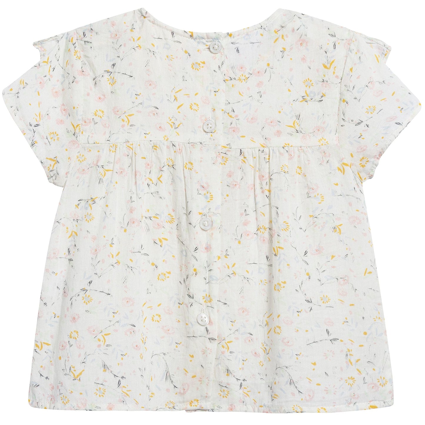 Baby Girls Multicolor  "Cotton  Flowers"  Tunic