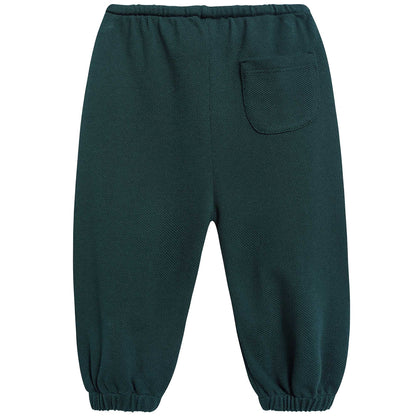 Baby Forest Green Jersey Trousers