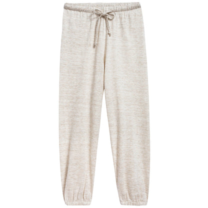 Girls & Boys Oatmeal Jersey Trousers