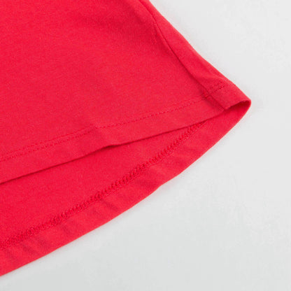 Girls Red 'Miss Marc' T-shirt