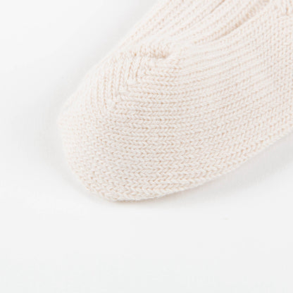 Baby Ecru Cotton Knitwear Socks