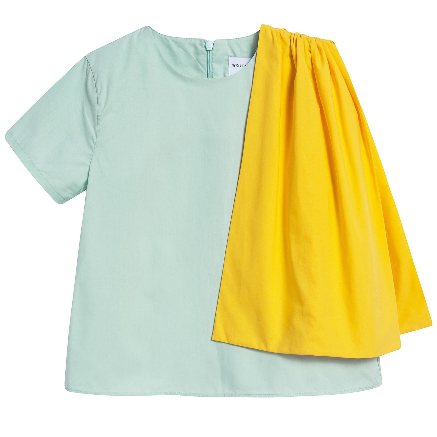 Girls Pistachio Cotton Blouse