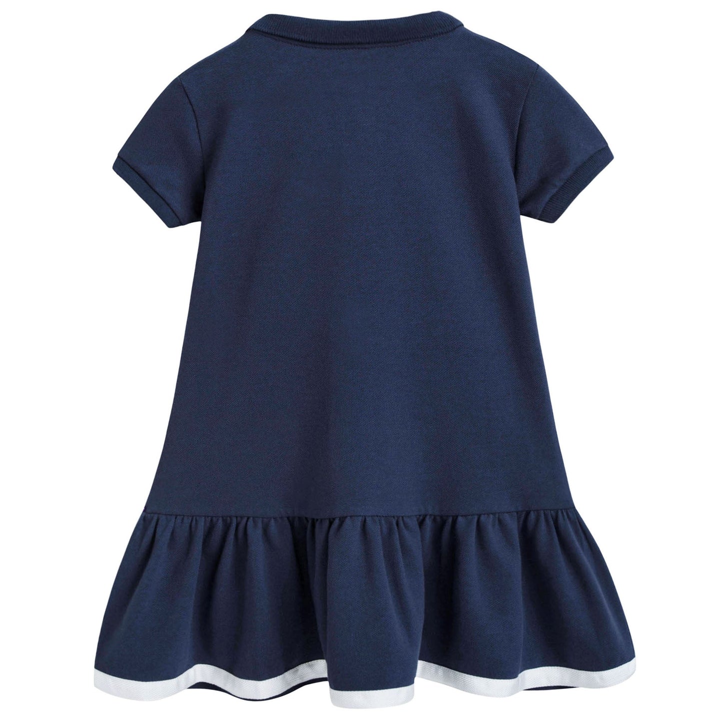 Baby Girls Blue Polo Dress