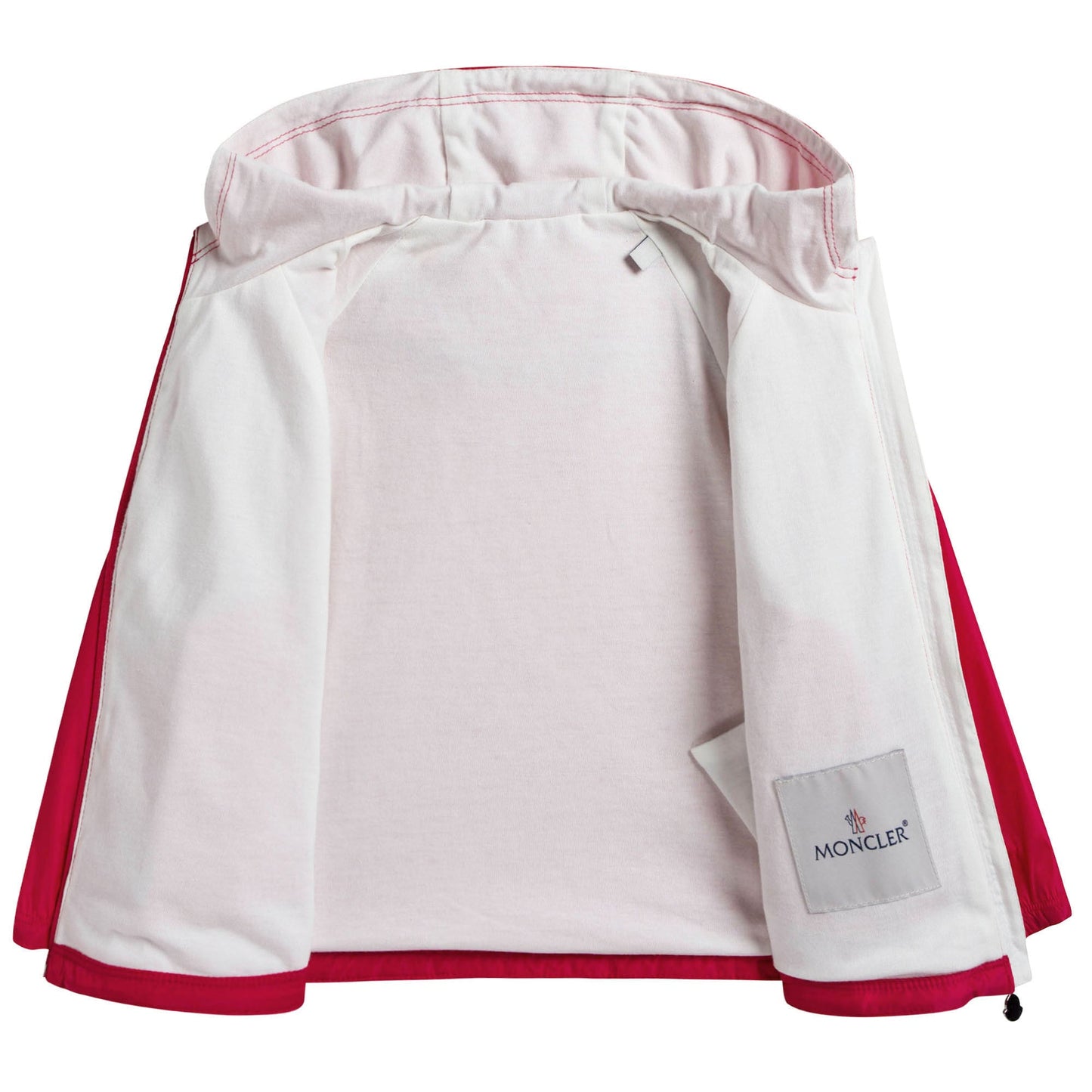 Baby Girls Dark Pink Windbreaker Jacket