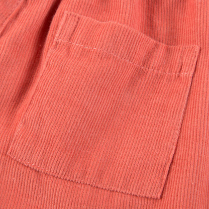 Baby Orange Cotton Trousers