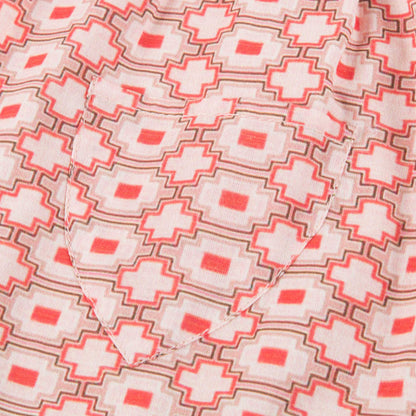 Baby Girls Kaleido Red Woven Dress
