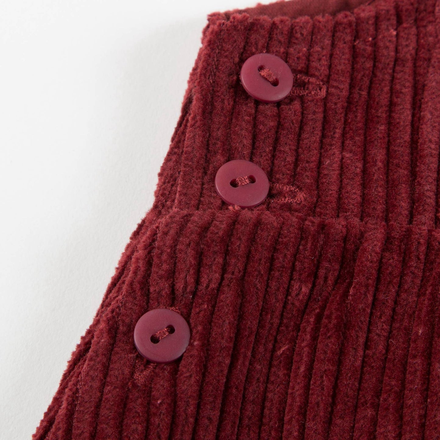 Baby Wine Red Cotton Woven Romper
