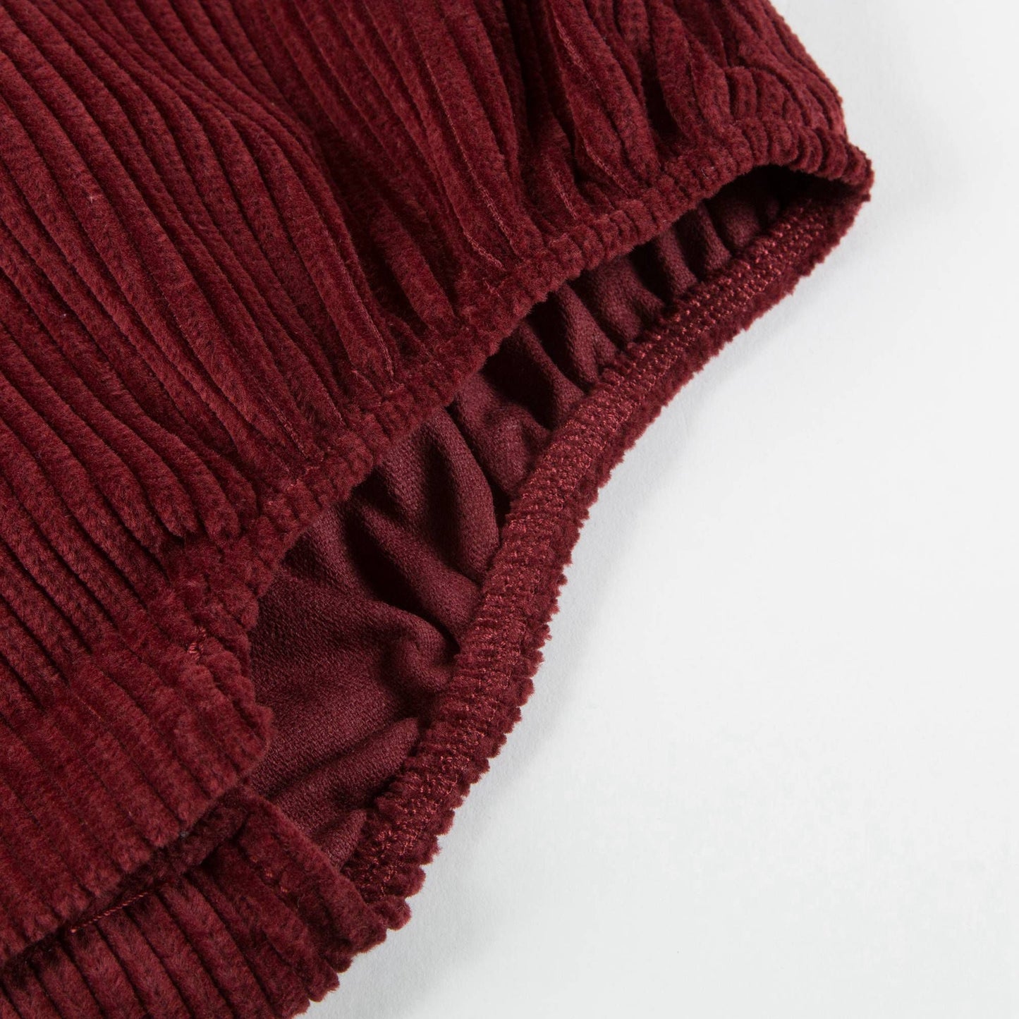 Baby Wine Red Cotton Woven Romper