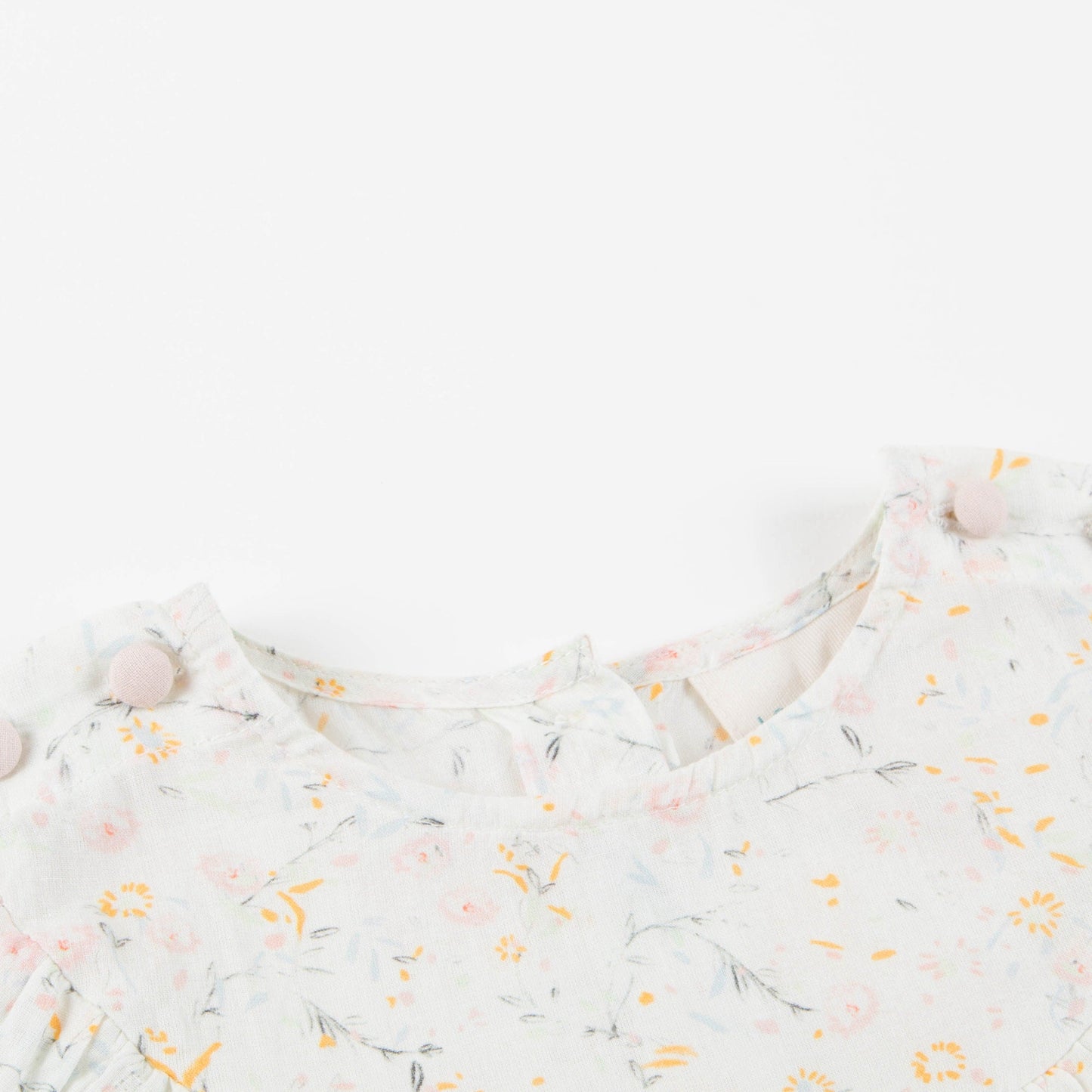 Baby Girls Multicolor  "Cotton  Flowers"  Tunic
