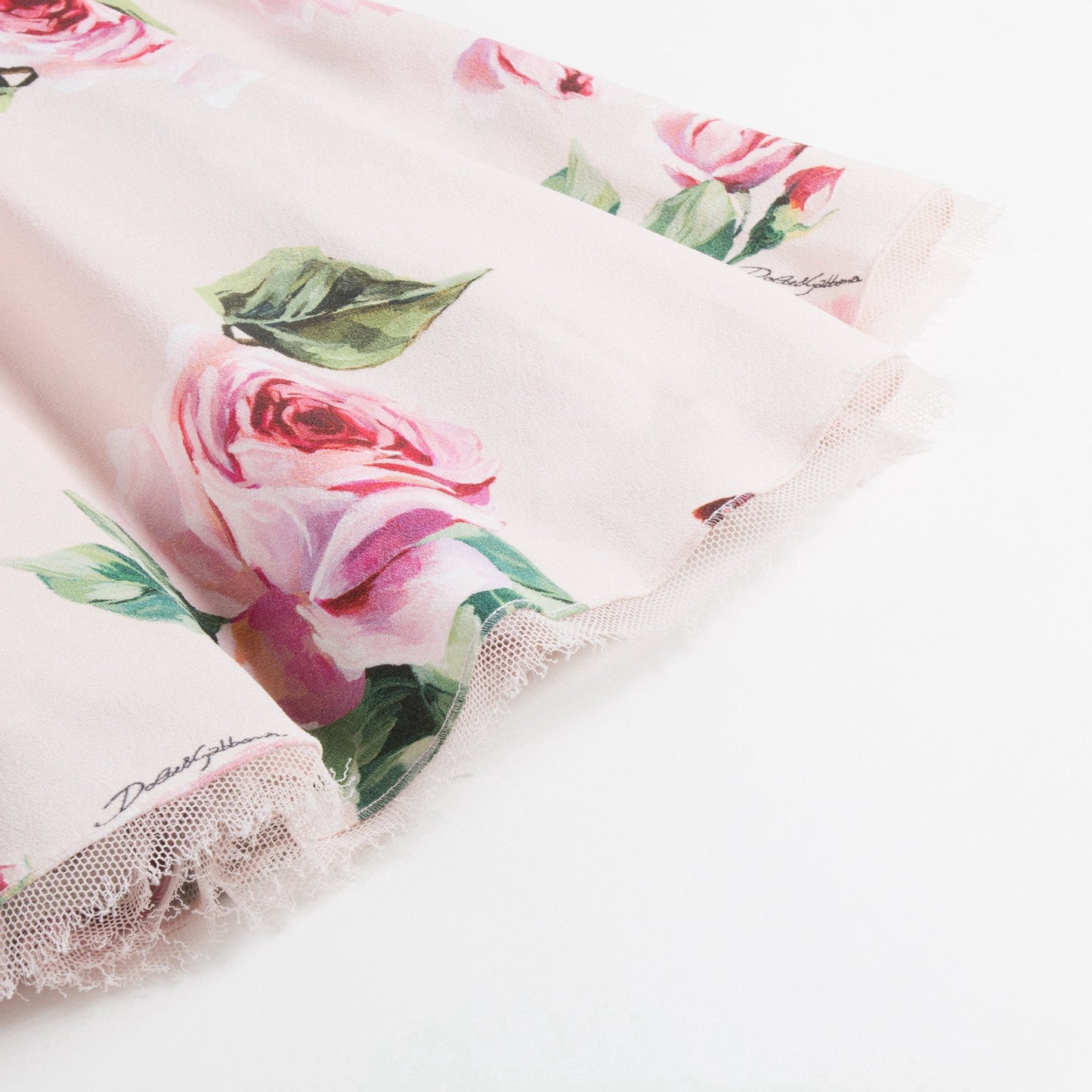 Baby Pale Pink & Rose "Butterfly" Dress