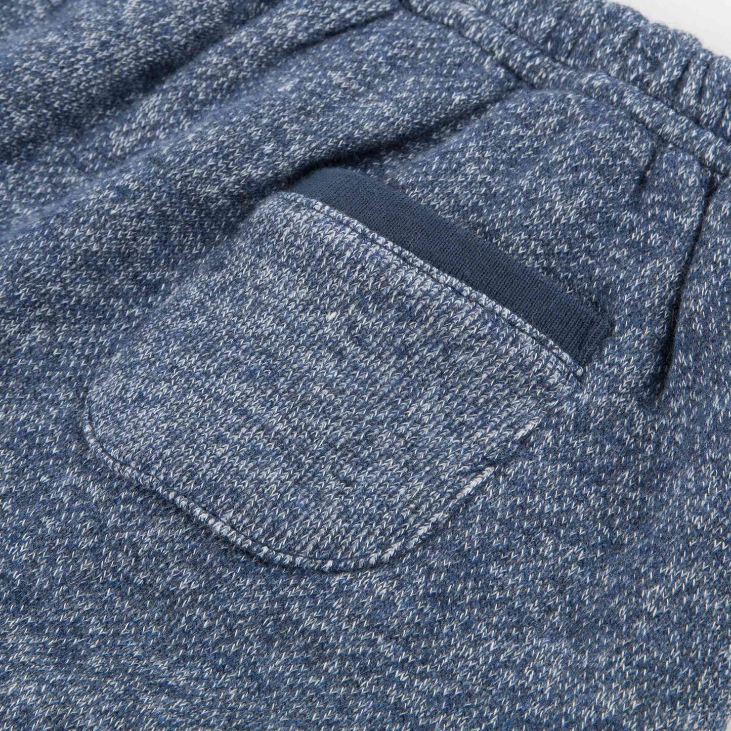 Baby Navy Cotton Jersey Shorts
