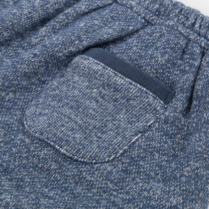 Baby Navy Cotton Jersey Shorts