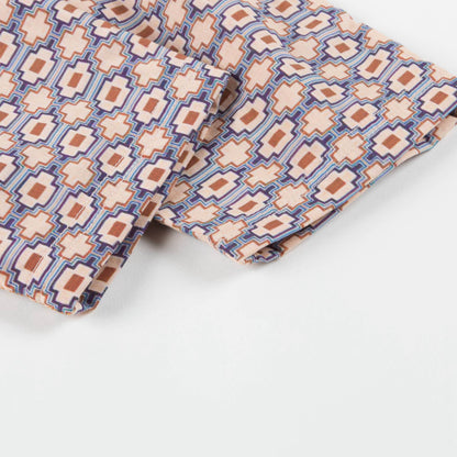 Baby Kaleido Blue Woven Trousers