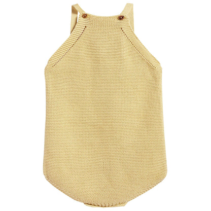Baby Lemon Cotton Knitwear Romper