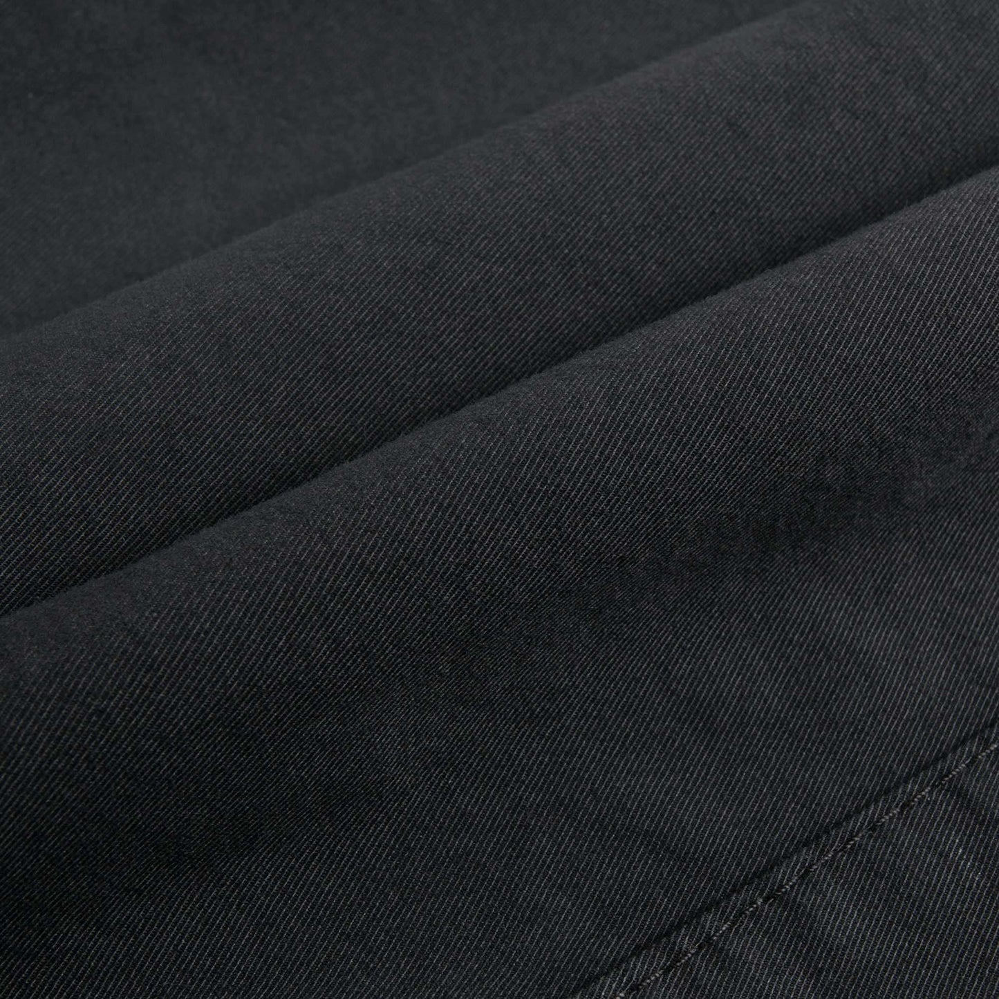 Girls Black Denim Skirt