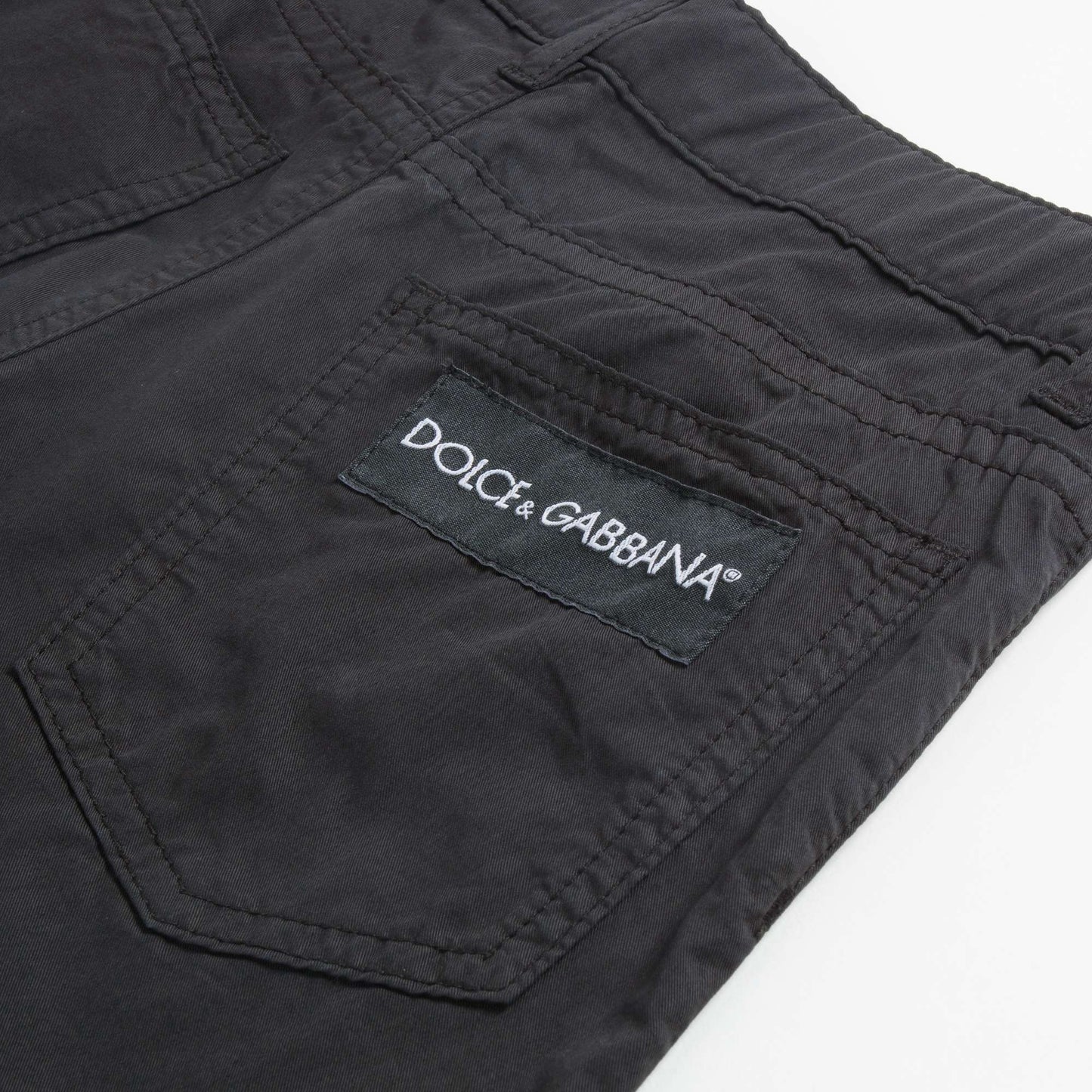 Boys Black Denim Shorts