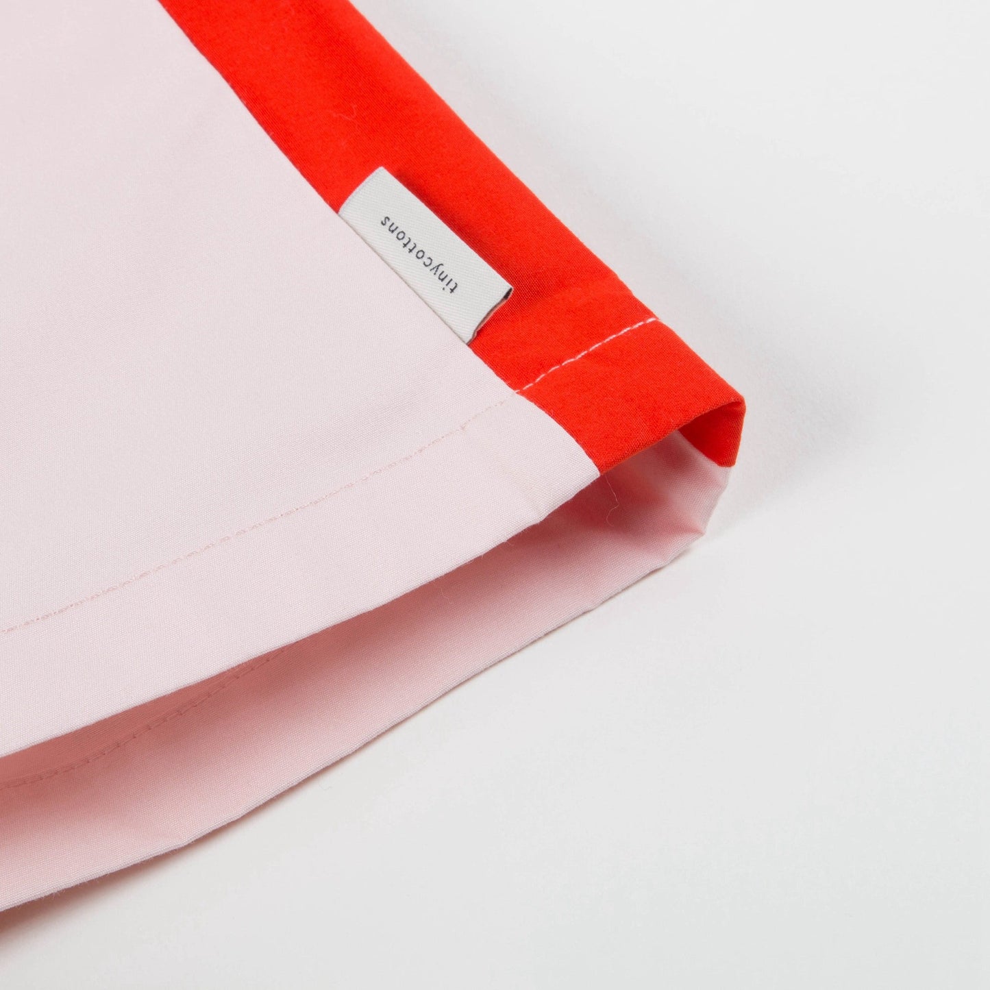 Girls Light Pink & Carmine Shorts