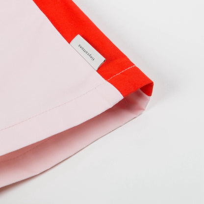 Girls Light Pink & Carmine Shorts