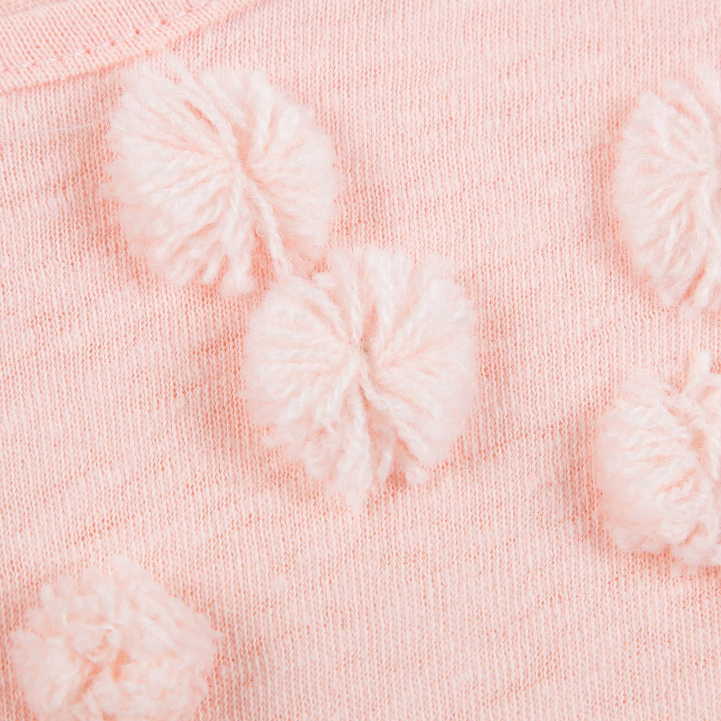 Girls Pink  Cotton T-shirt