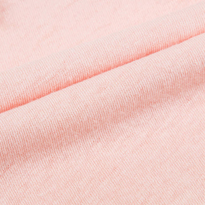 Girls Pink  Cotton T-shirt