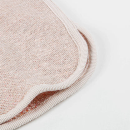 Girls Pink Oatmeal Cotton Jersey Shorts