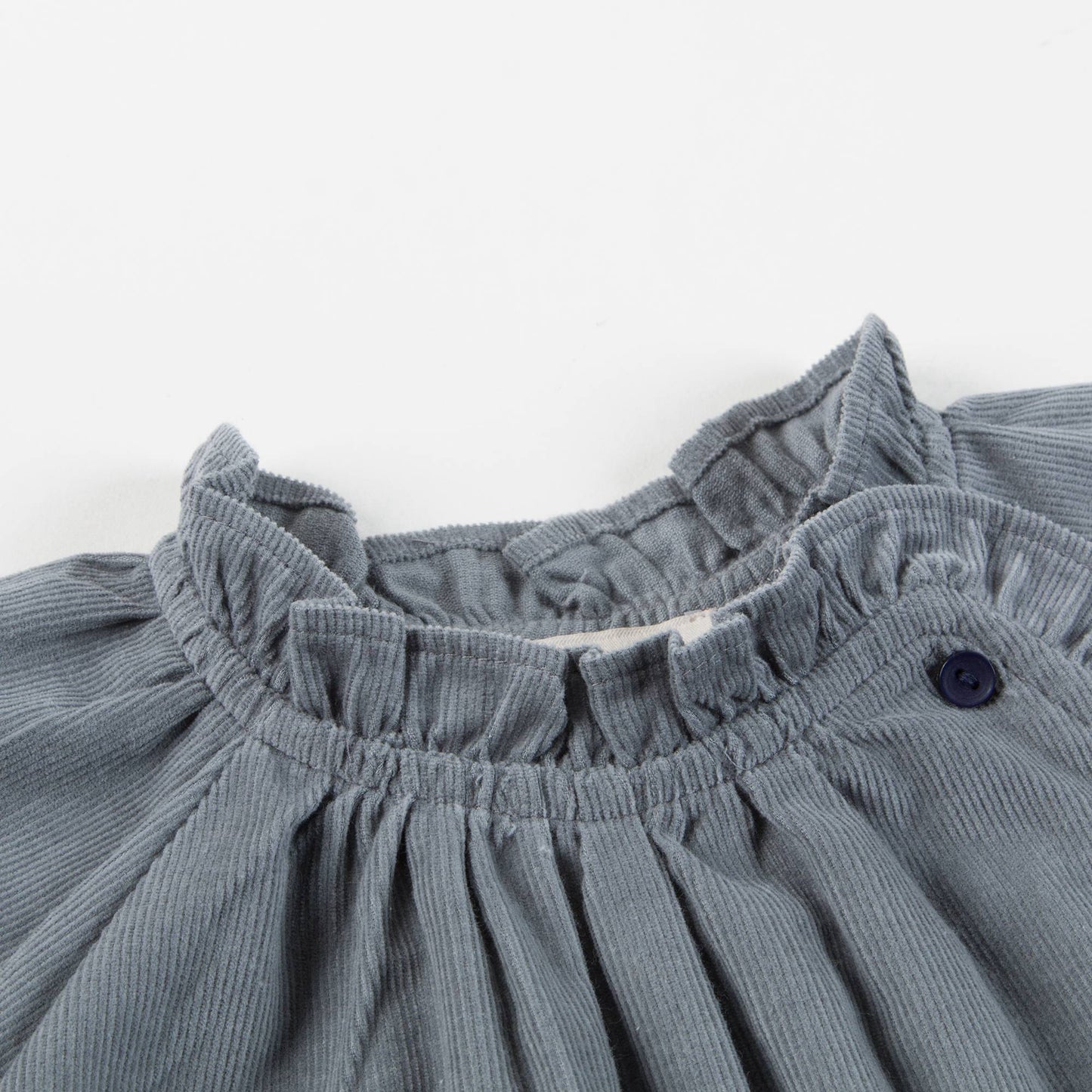 Baby Girls Grey Cotton Dress