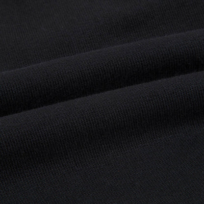 Girls Black Logo Cotton Fleece Skirt