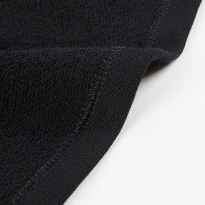 Girls Black Logo Cotton Fleece Skirt