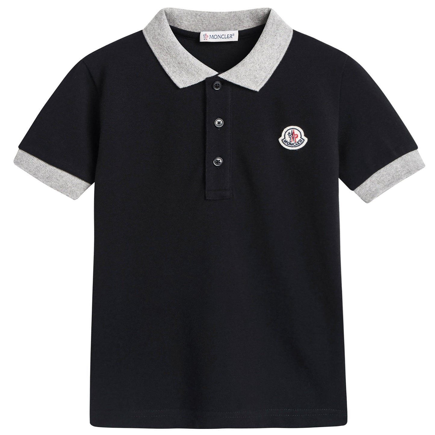 Boys Black Polo Shirt