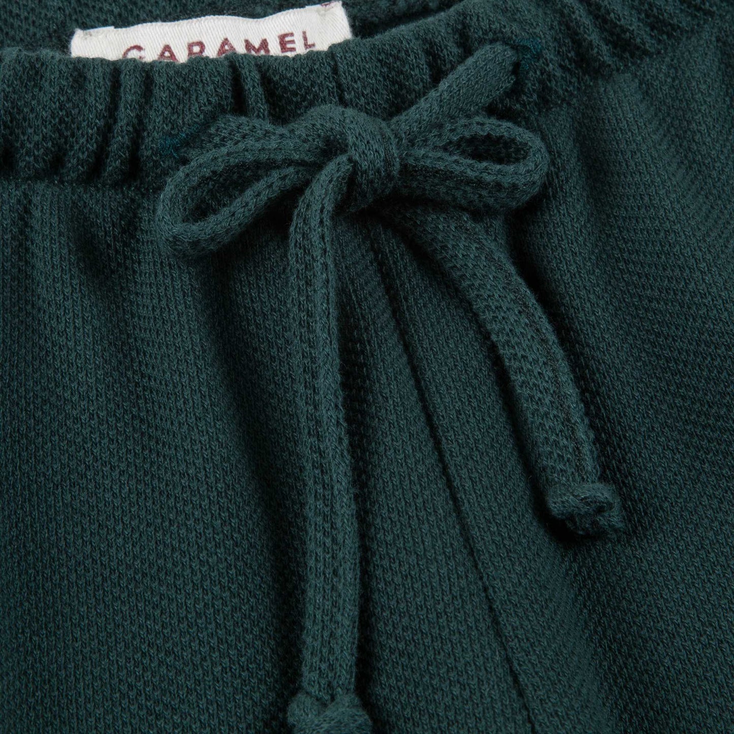 Girls & Boys Forest Green Cotton Trousers