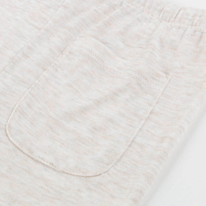 Girls & Boys Oatmeal Jersey Trousers