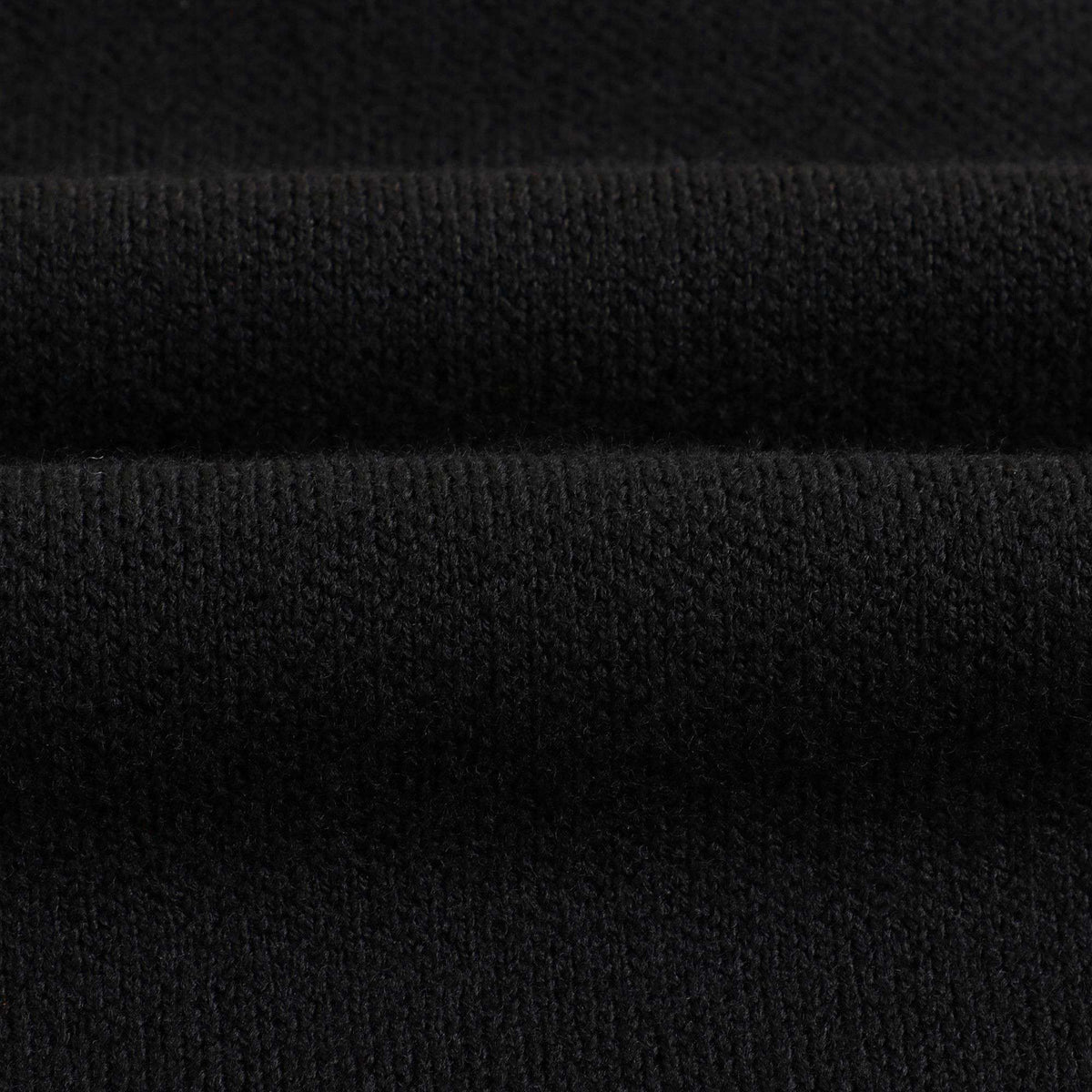 Boys & Girls Black FF Vrigin Wool Sweater
