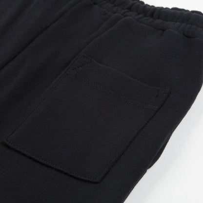 Boys Black Logo Cotton Trousers