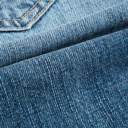 Boys Denim Blue Cotton Jeans