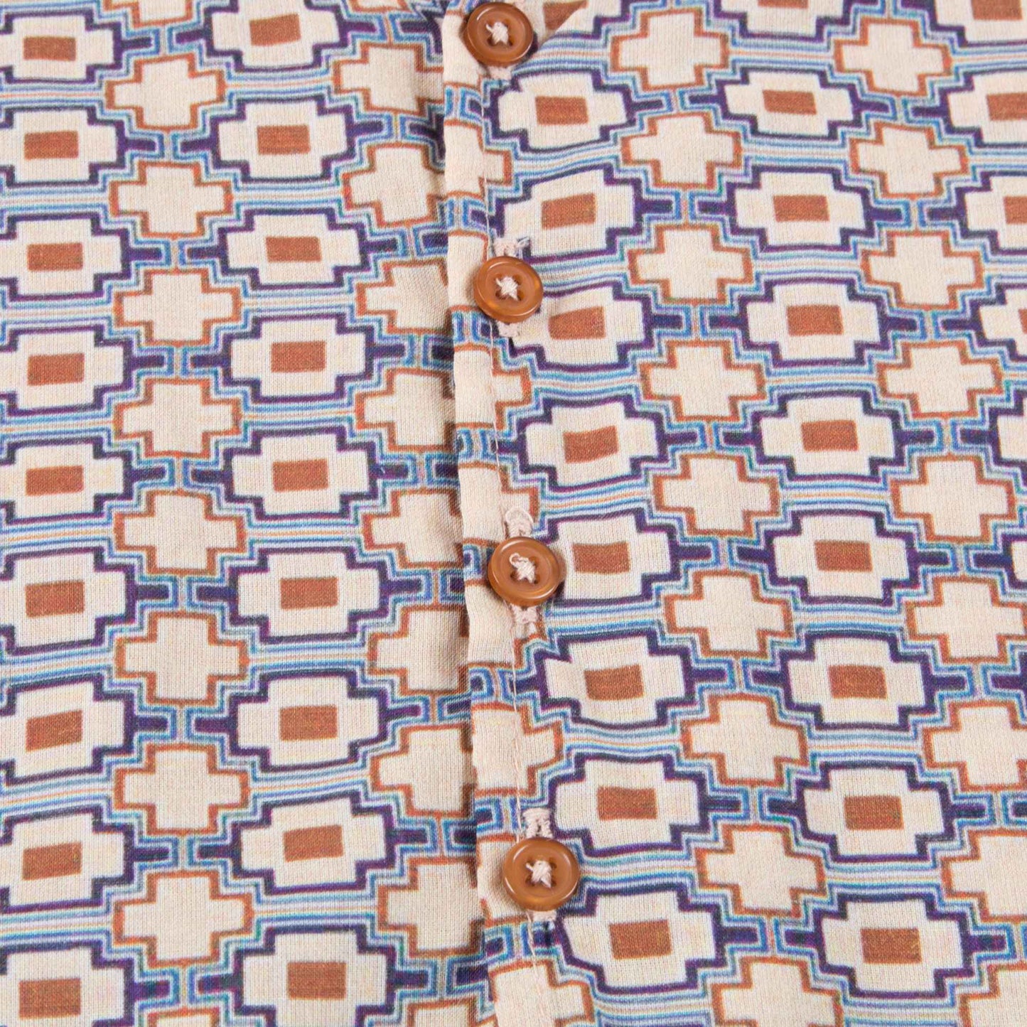 Baby Kaleido Blue Woven T-shirt