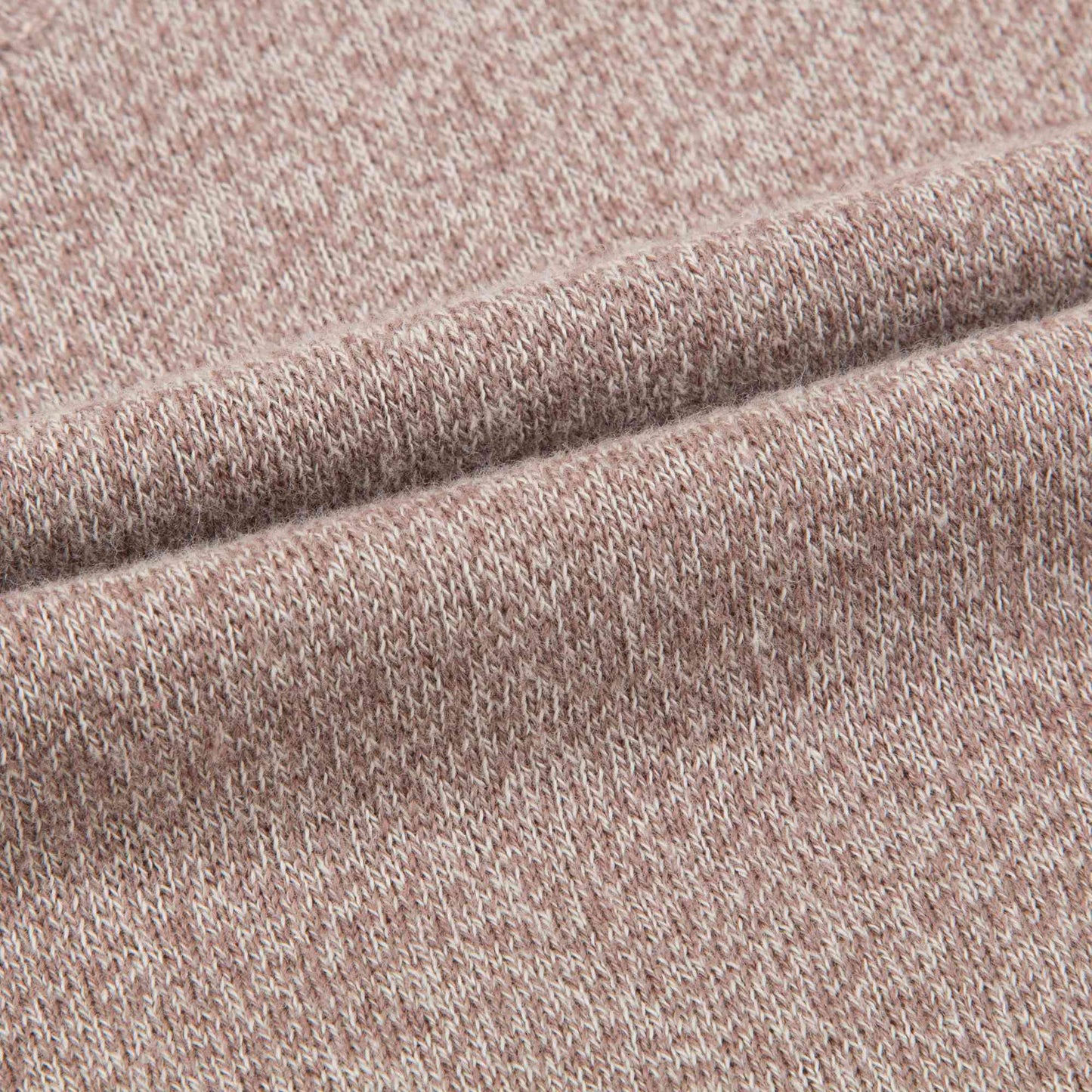 Girls Mocha Cotton Knitwear Dress