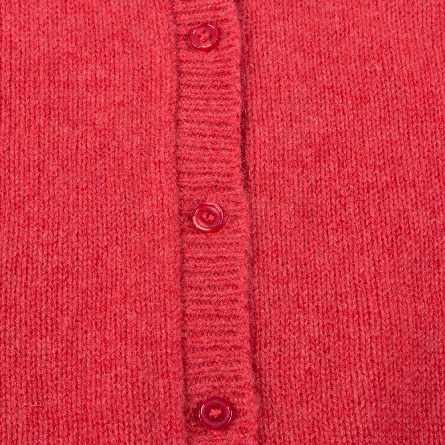 Baby Girls Red Rose Cashmere Knitwear Cardigan