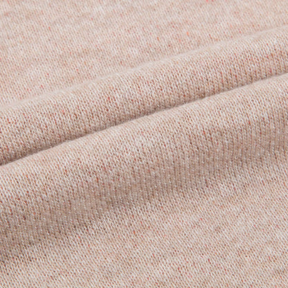 Girls Pink Oatmeal Cotton Jersey Sweatshirt