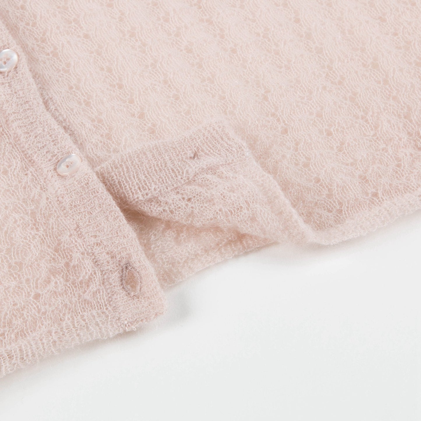 Girls Sand Knitwear Cardigan