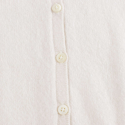 Boys & Girls Off White Cardigan