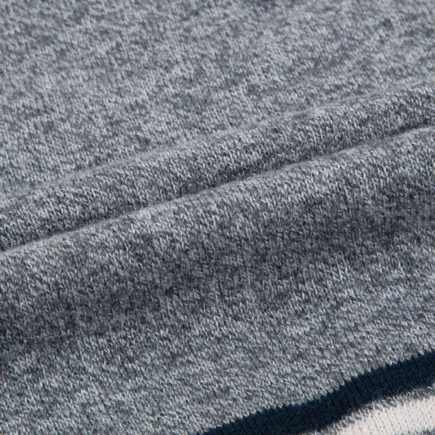 Baby Boys Charcoal Cotton Knitwear Jumper