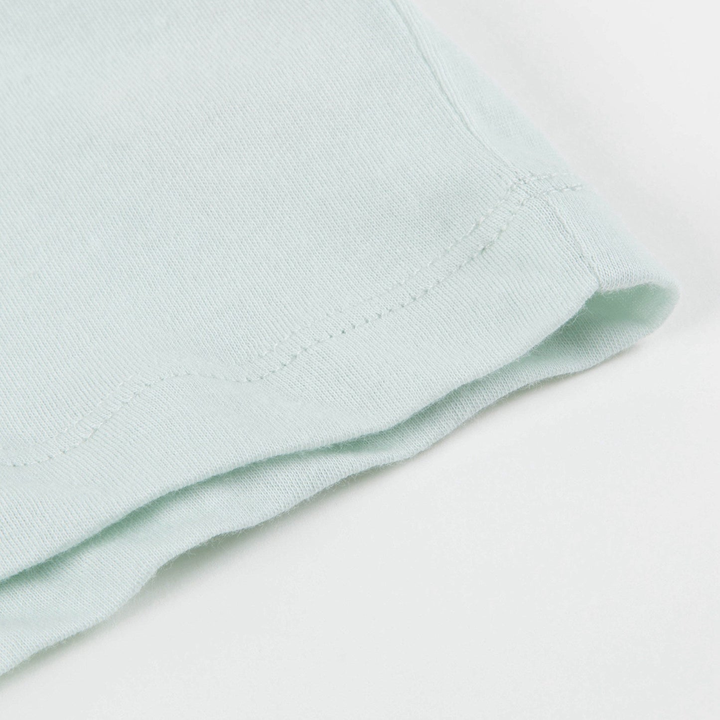 Girls & Boys Light Mint Cotton Jersey T-shirt